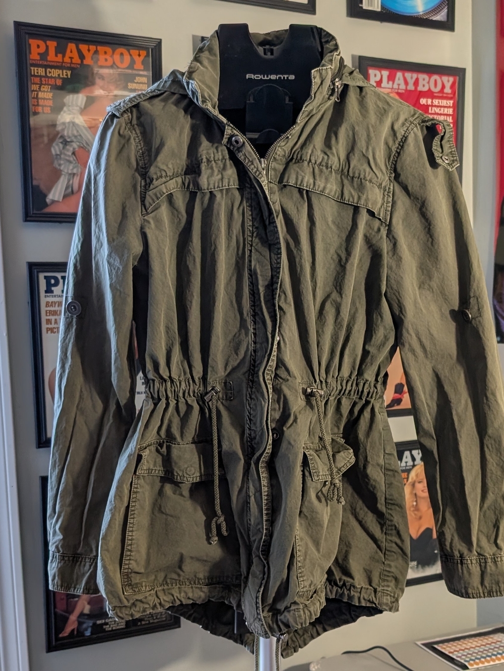 Levi's Woman's Utility Jacket Military Green
